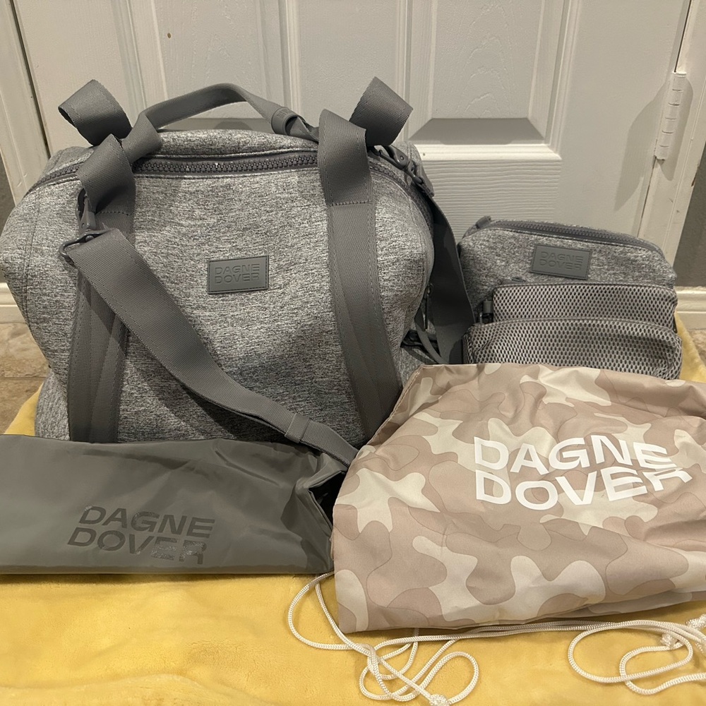 Dagne Dover Landon Neoprene Carryall Bag (Large) + Hunter Toiletry Bag